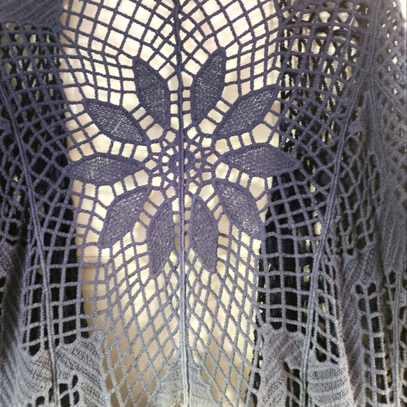 Indigo Thread Boho cardigan 100% Cotton. Size M - Picture 2 of 5